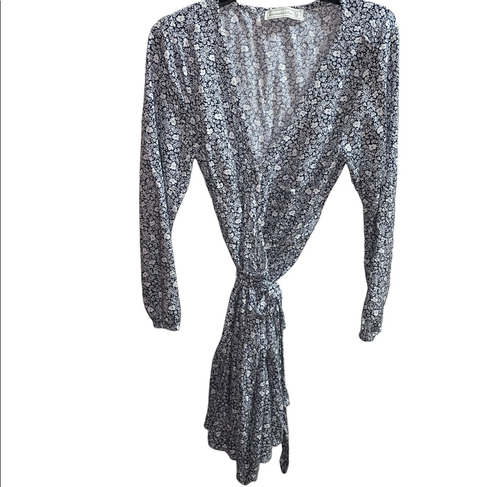 Abercrombie & Fitch Floral Wrap Dress